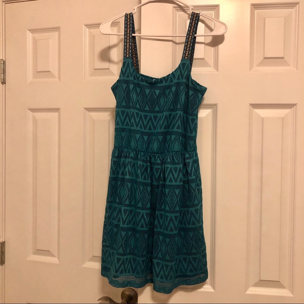 Teal Sundress. Size Medium.